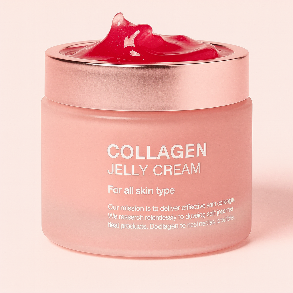 Anti-Aging Collagen Jelly Cream for Mykere Hud og Naturlig Glød